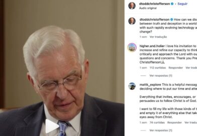 O Recado do Presidente Oaks depois de um fim de semana cercado pela família